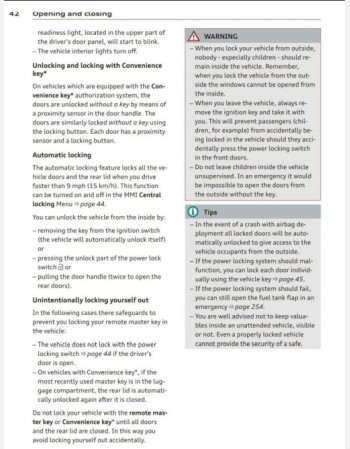 audi q7 2014 owners manual